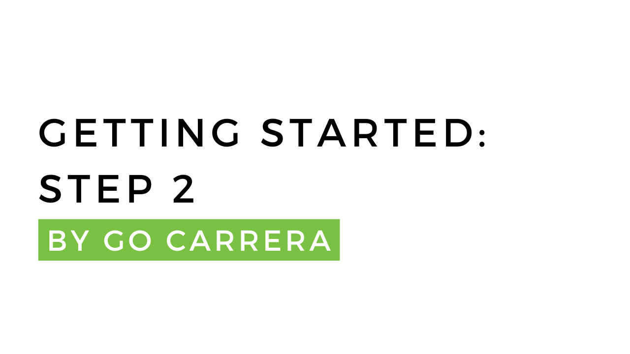 Getting Started - Step 2